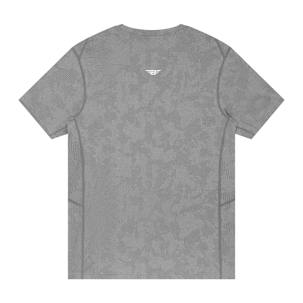 Men's Jacquard Slim Mesh T-Shirt