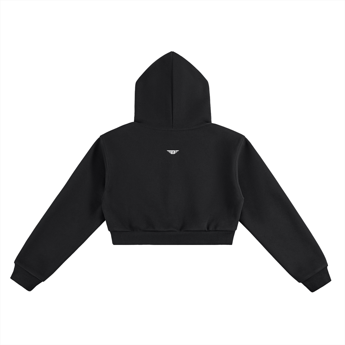 BORN WITH IT™ ESSENTIAL CROPPED HOODIE