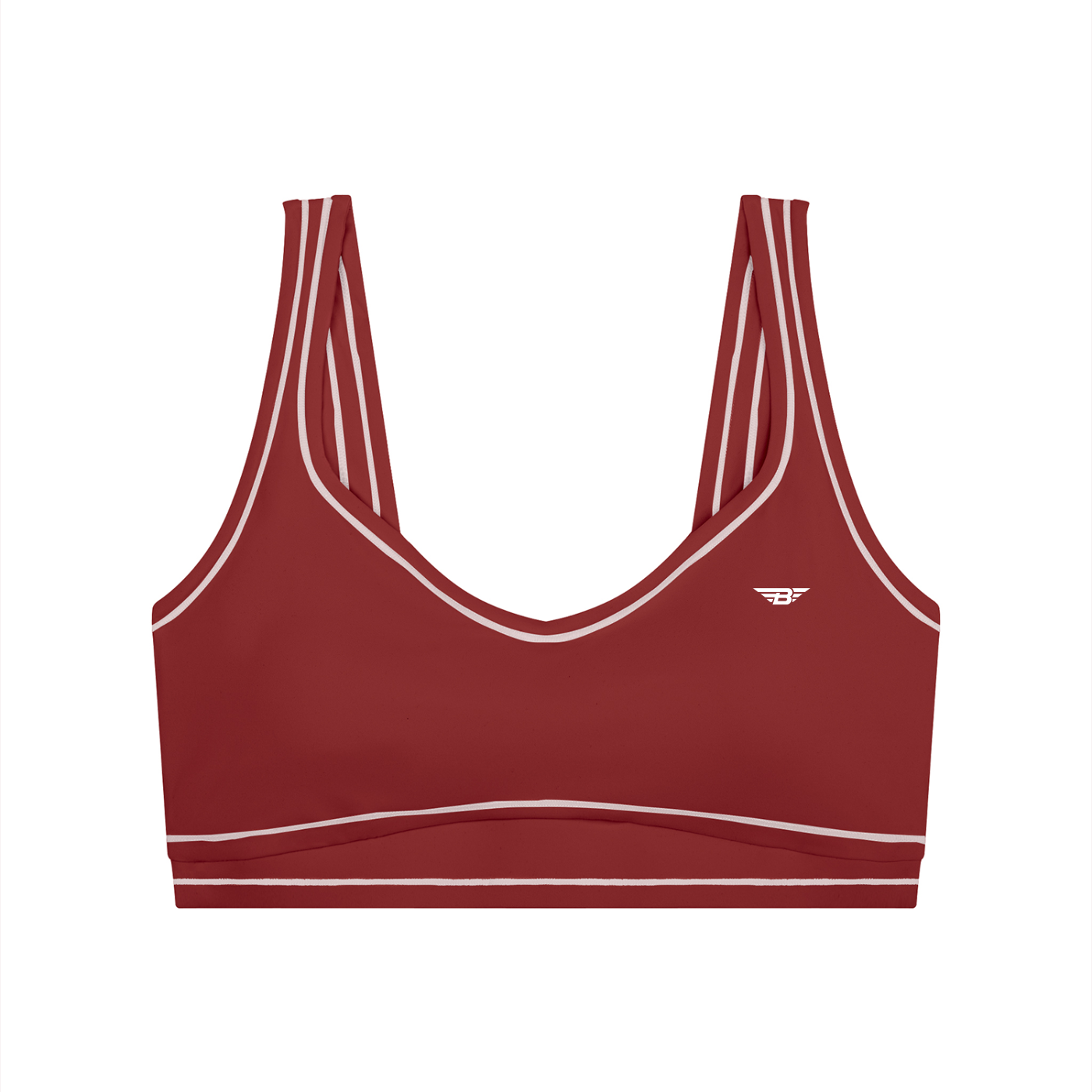 Women’s Topstitching Yoga Sports Bra
