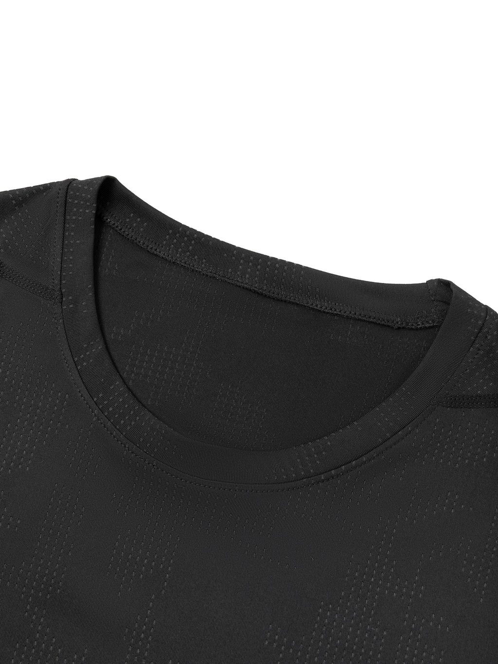Men's Jacquard Slim Mesh T-Shirt