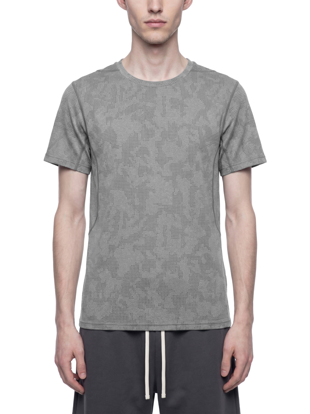 Men's Jacquard Slim Mesh T-Shirt