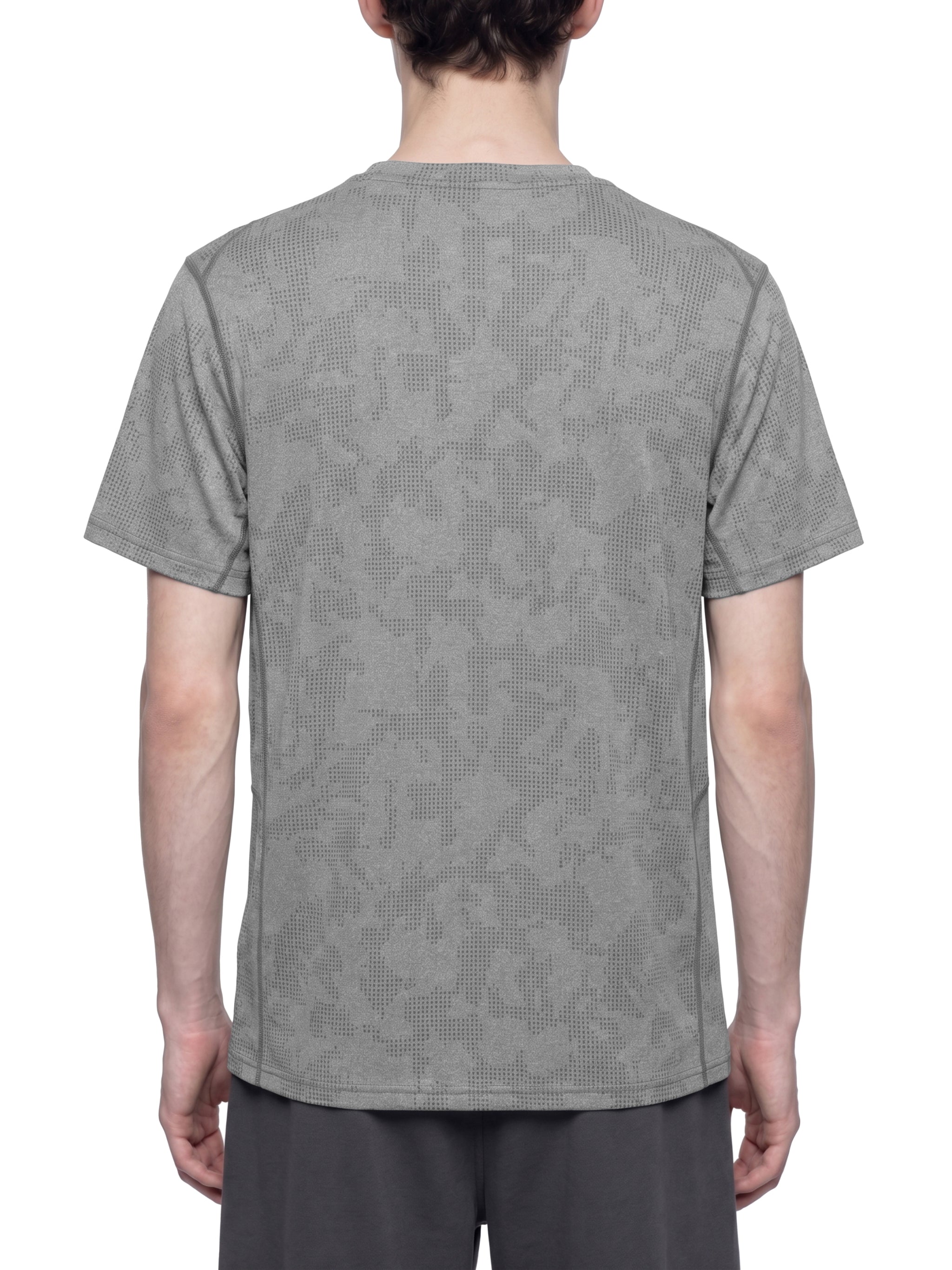 Men's Jacquard Slim Mesh T-Shirt