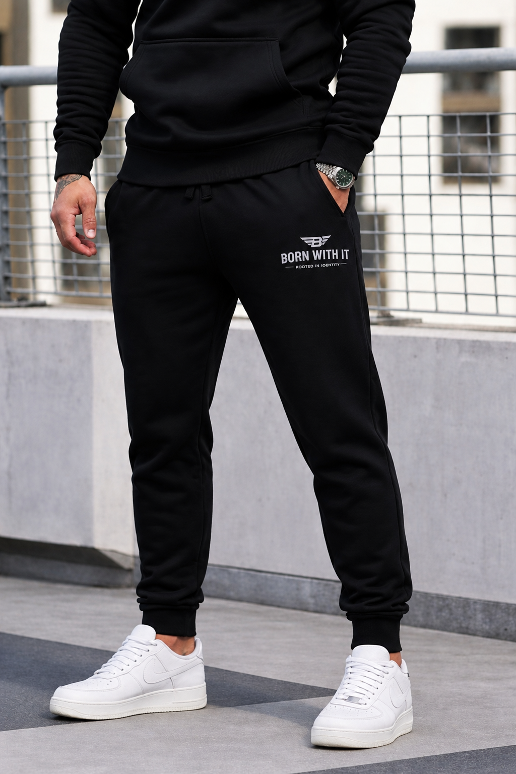 ESSENTIAL FLEECE JOGGER BOTTOMS