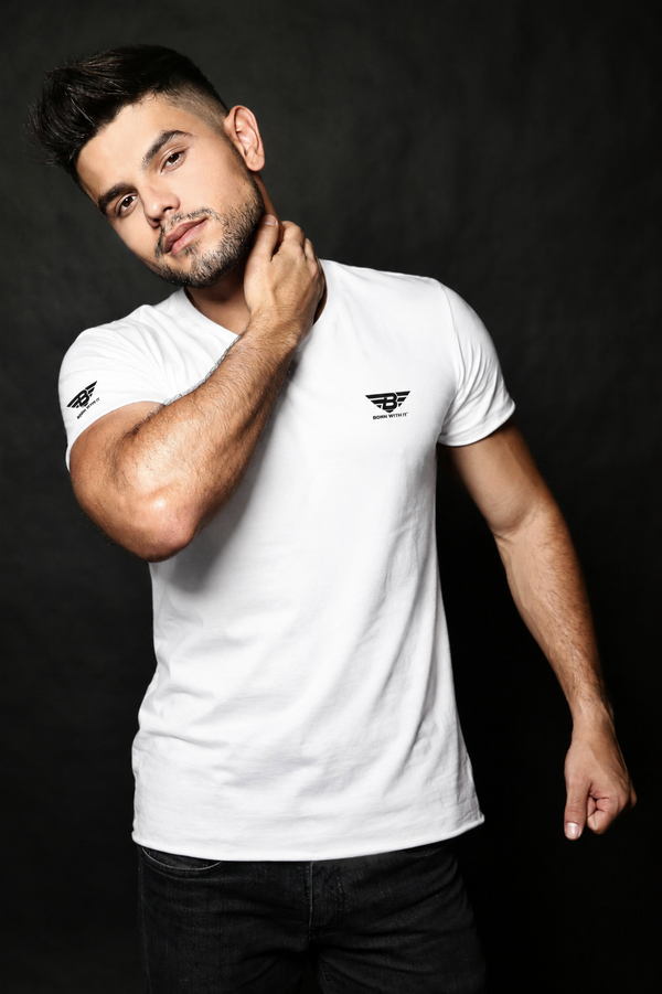 ORGANIC COTTON T-SHIRT BORN WITH IT BY DESIGN