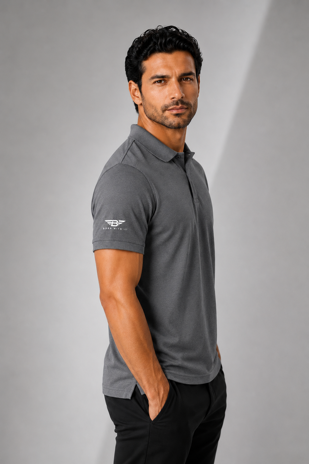 THE GREY PIGUE POLO SHIRT