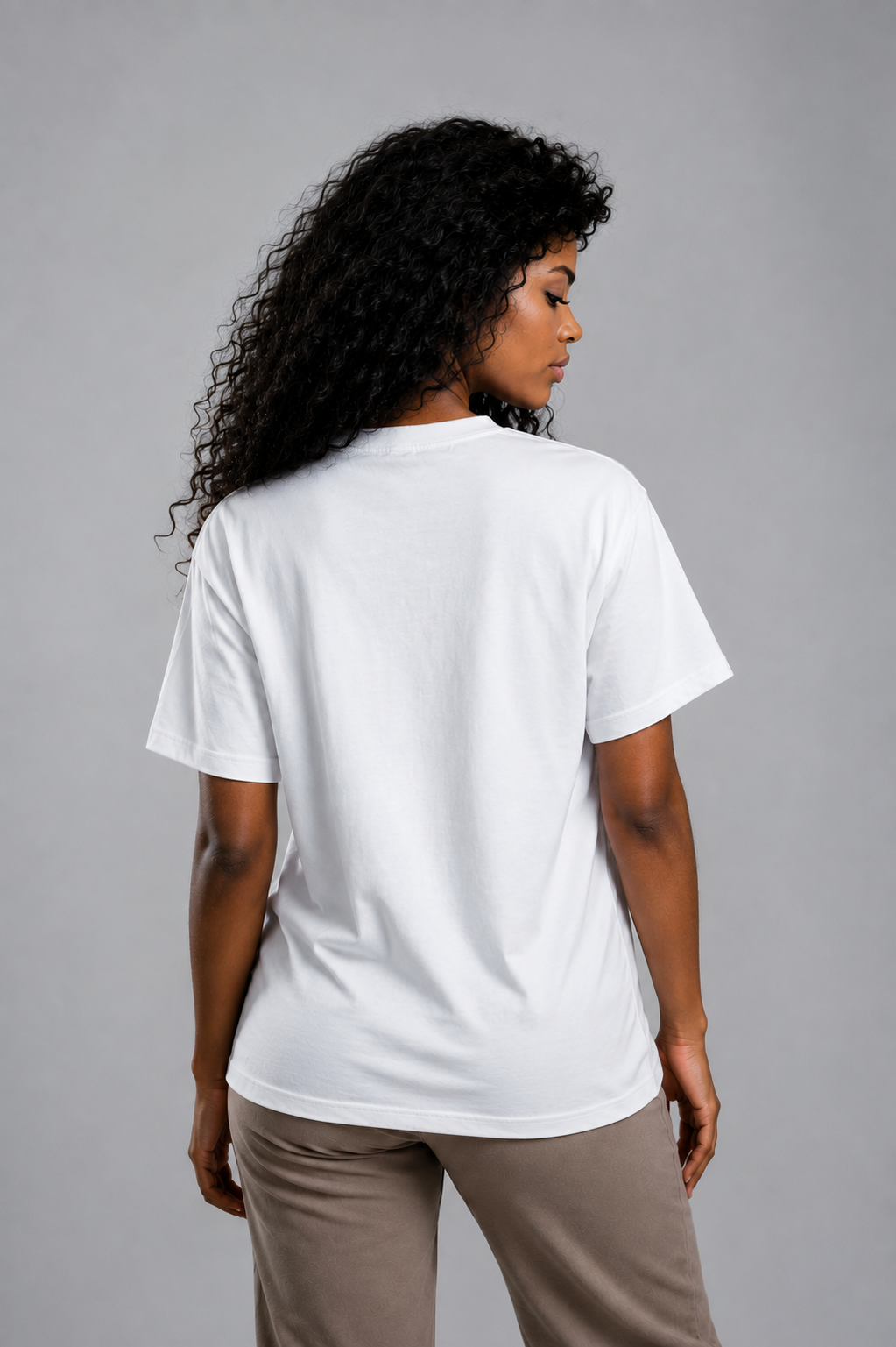 BORN WITH IT™ PURE COTTON T-SHIRT [White]
