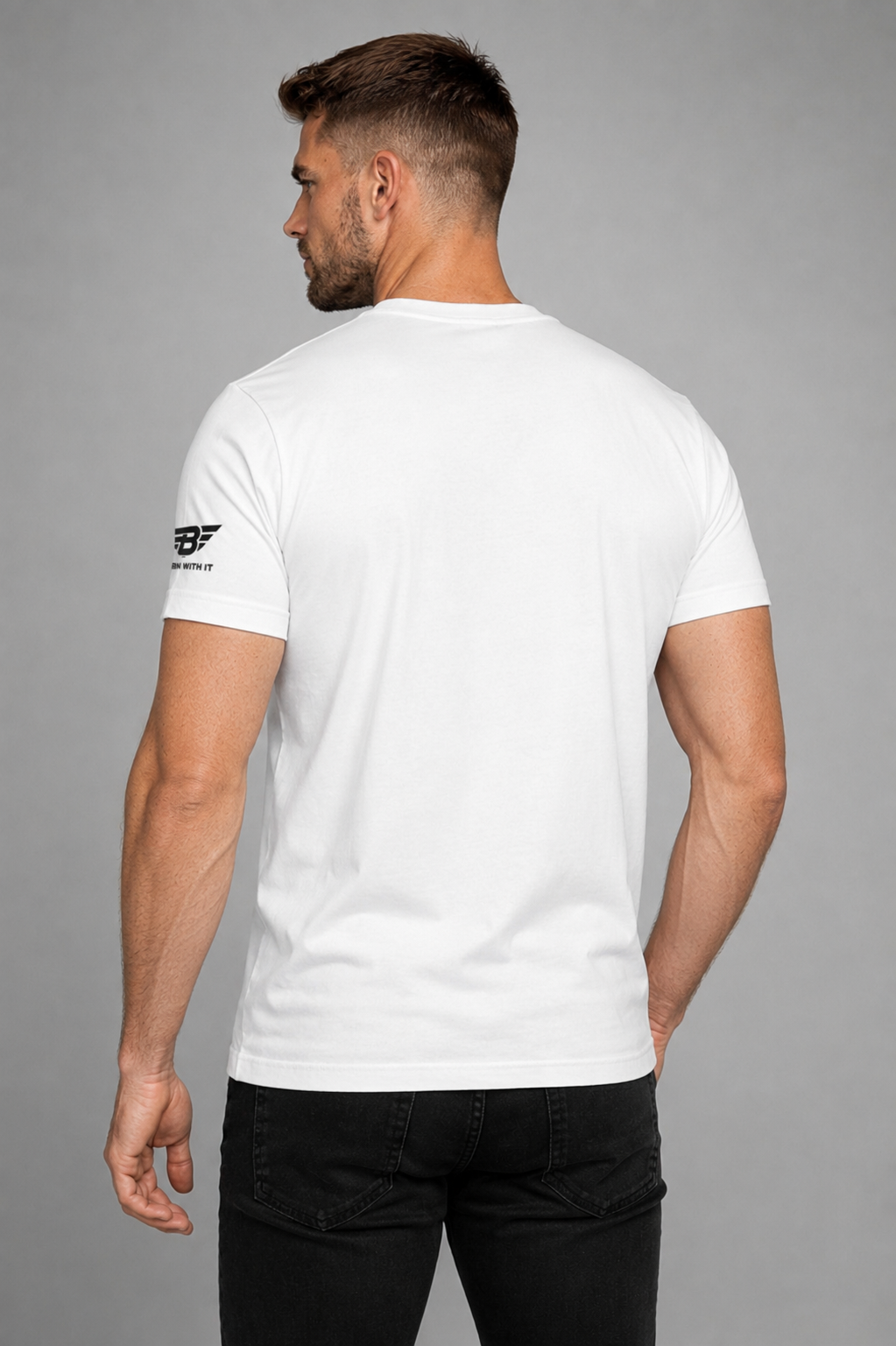BORN WITH IT™ PURE COTTON T-SHIRT
