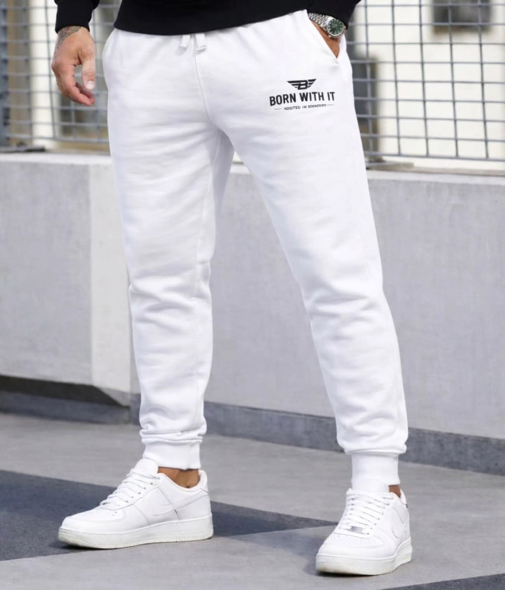 MEN'S FLEECE TRACKSUIT BOTTOMS - LEISUREWEAR UK